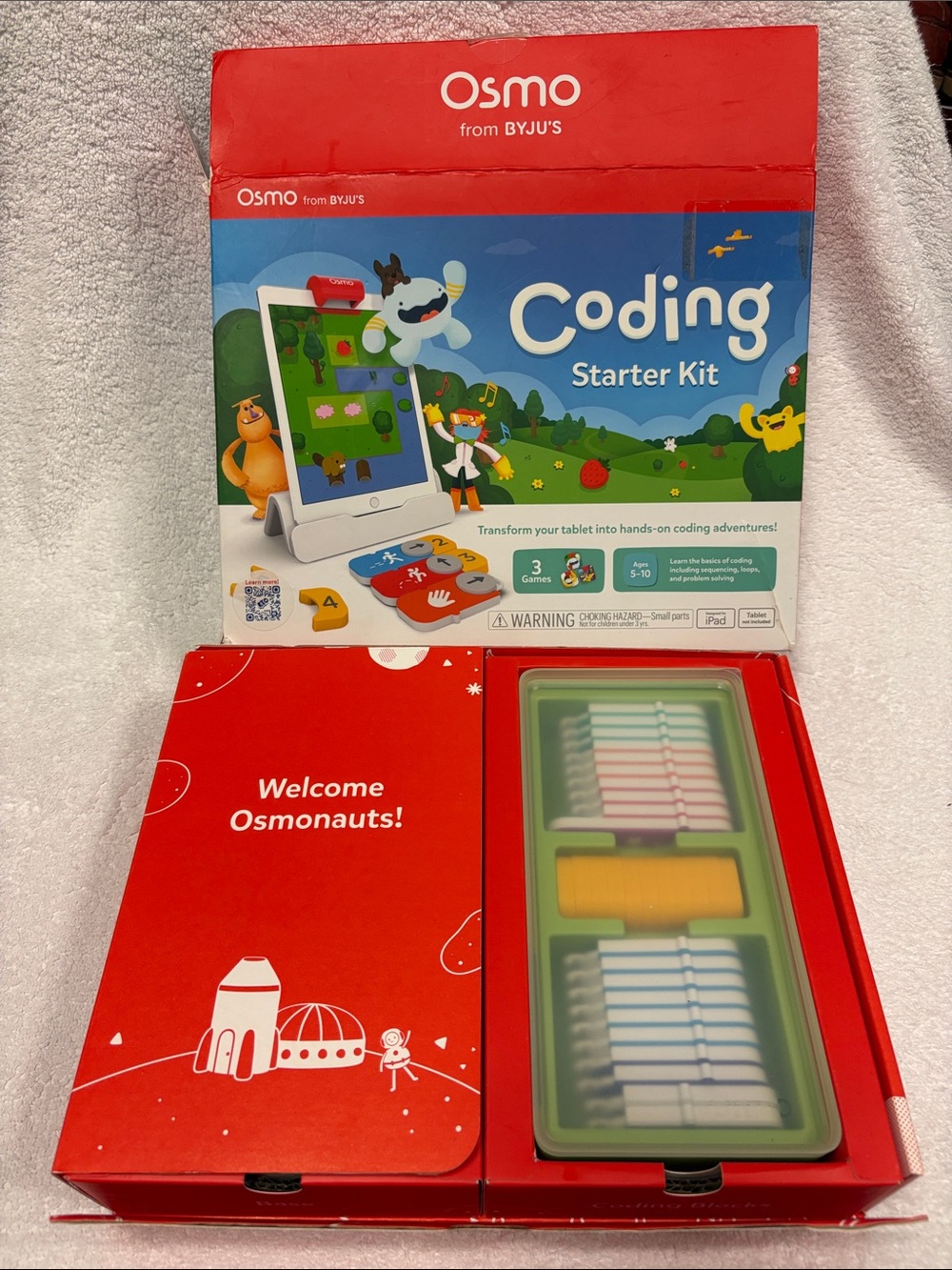 Osmo Coding Starter Kit for Kids designed for iPads ages 5-10